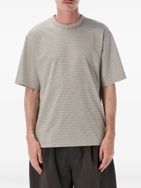Still by Hand striped short-sleeve T-shirt