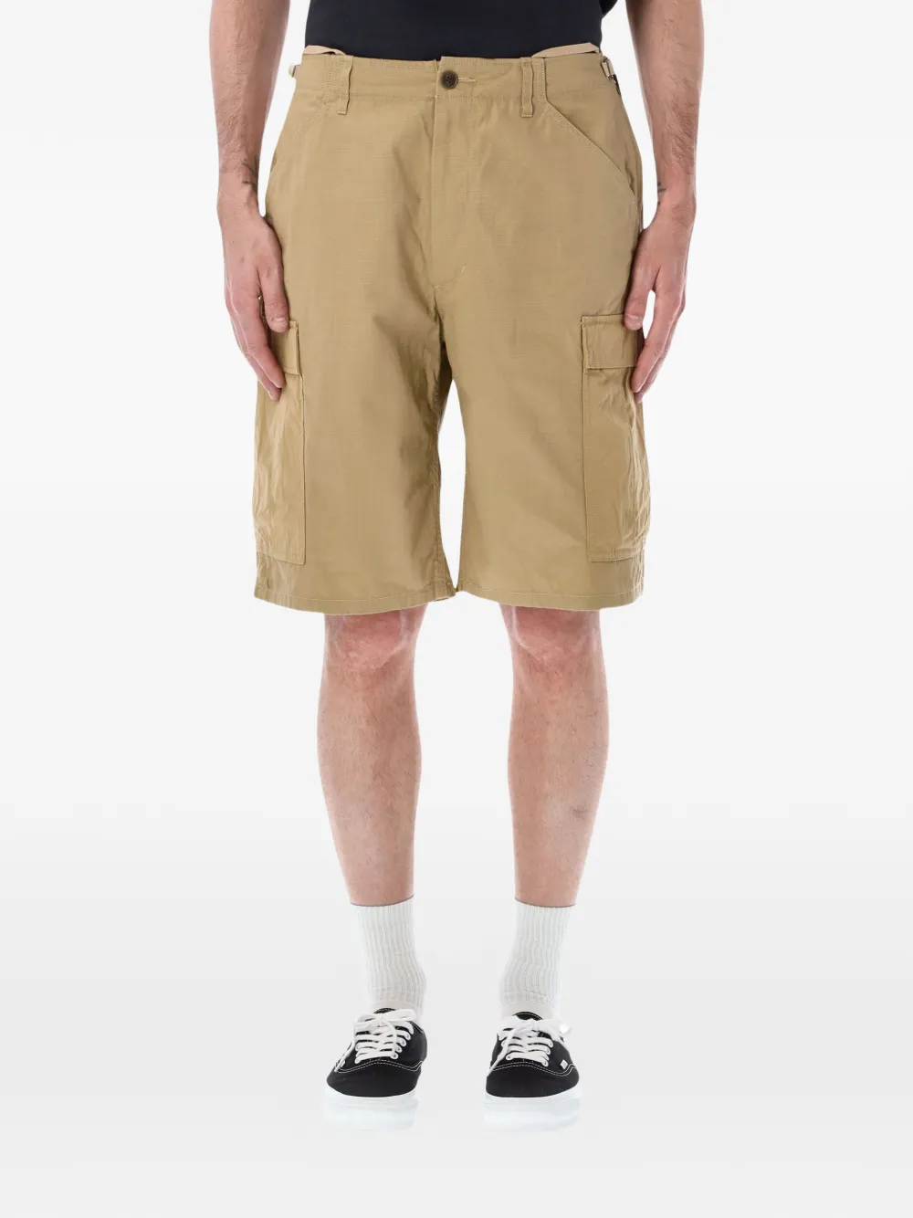 Nanamica ripstop cargo shorts - Nude