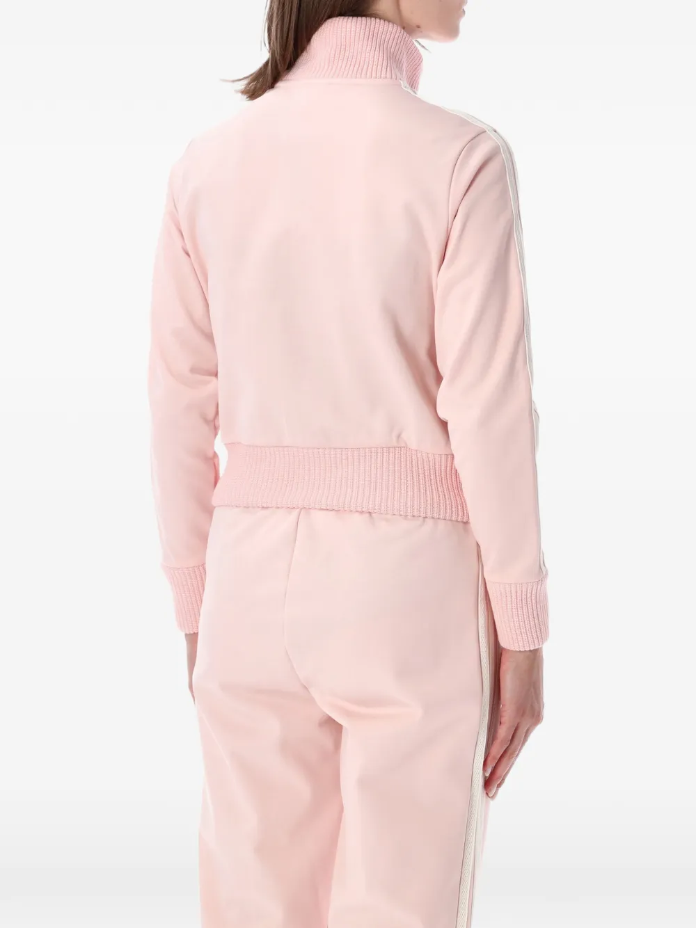 adidas Jack met geborduurd logo en zijstreep Roze
