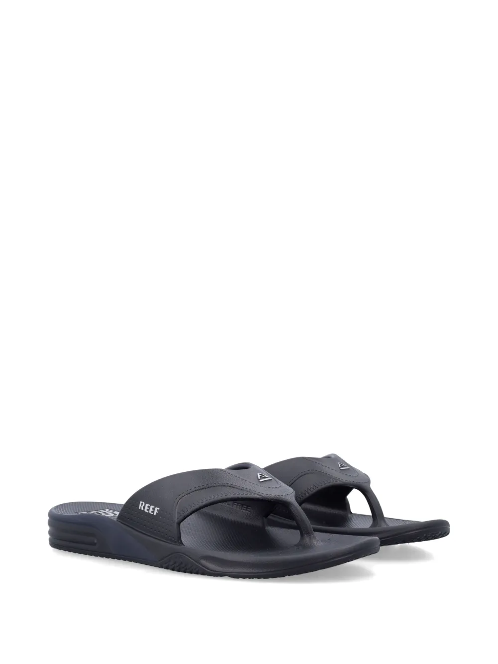 REEF Fanning H20 teenslippers met logoplakkaat Blauw
