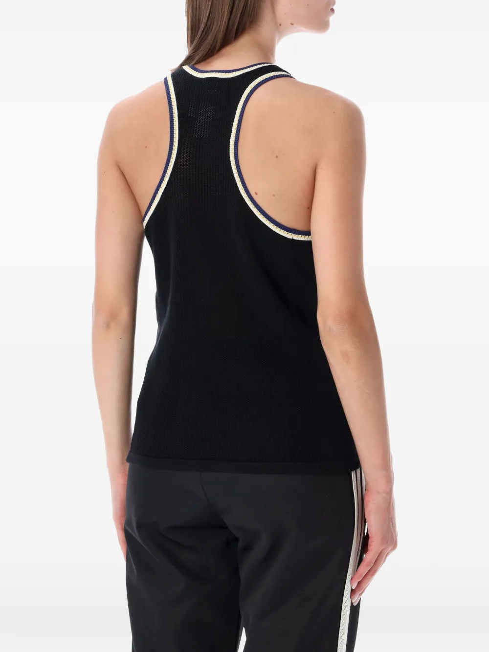 adidas x Wales Bonner ribgebreide tanktop Zwart