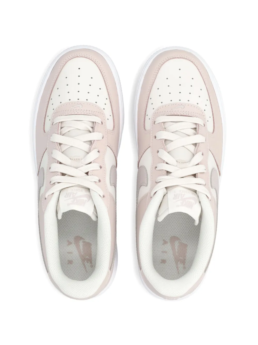 Nike Kids Air Force 1 low-top sneakers Roze