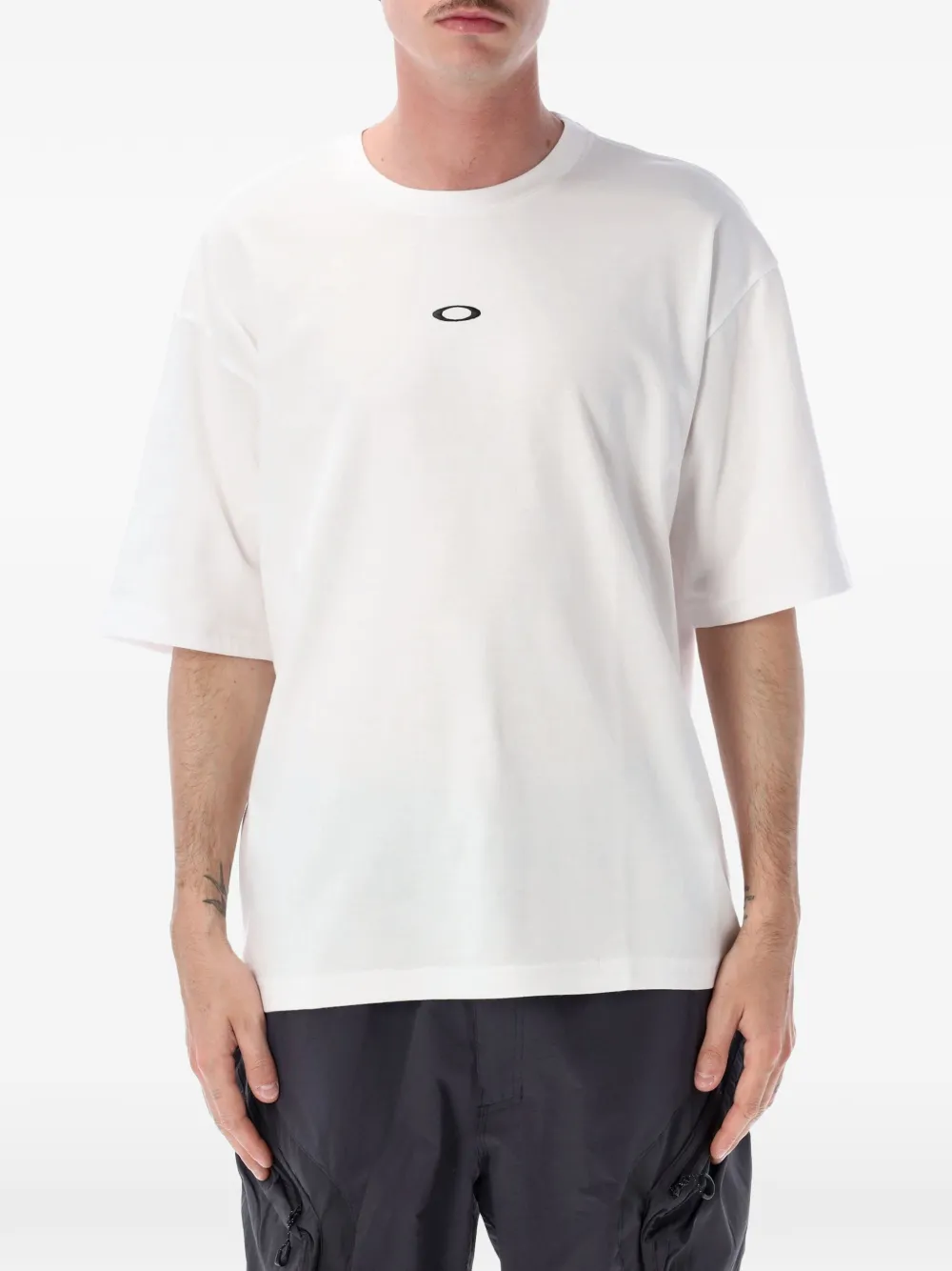 Oakley Enhance QDC graphic-print T-shirt - Weiß