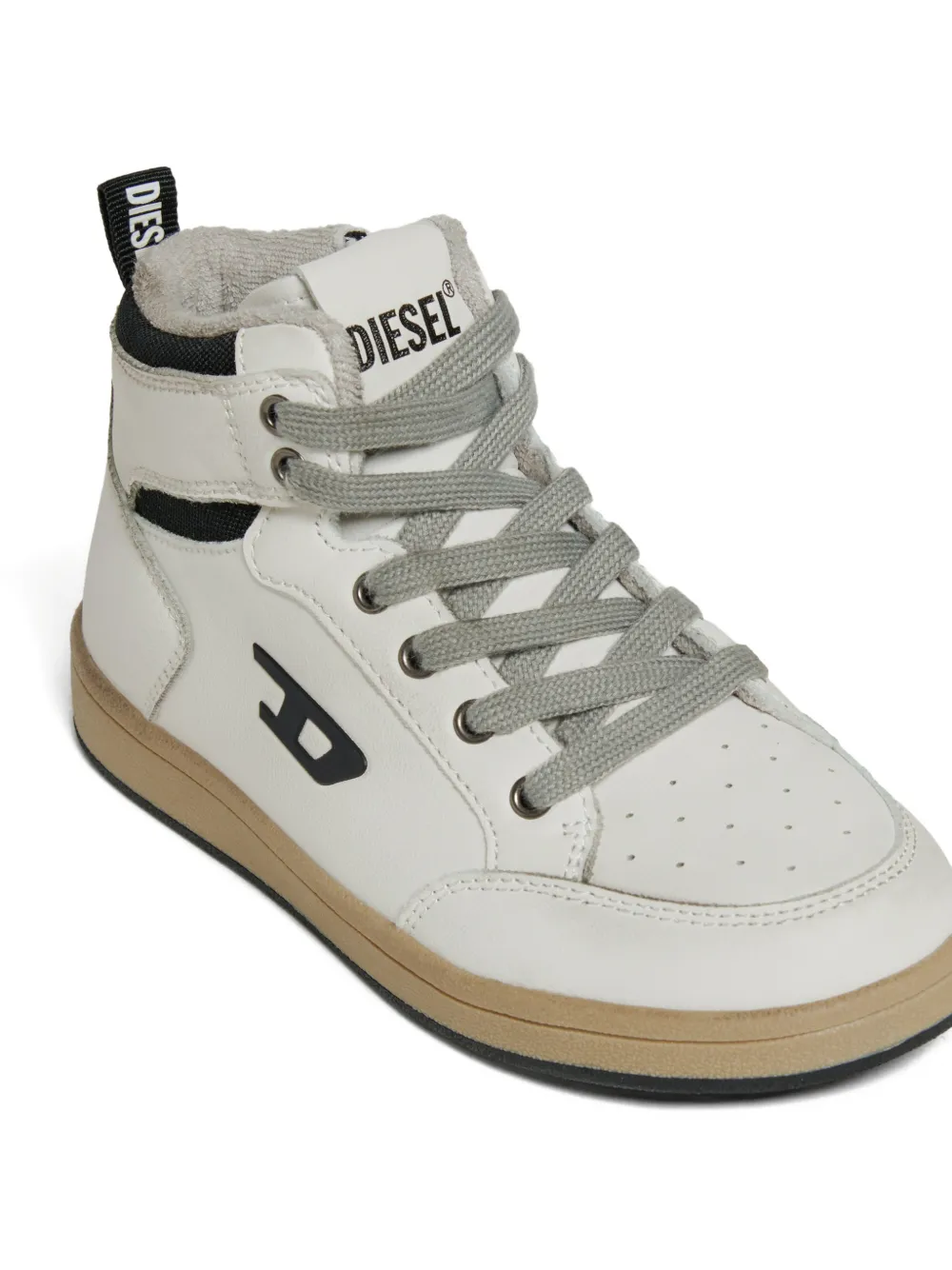 Diesel Kids S-Kirjy-Mid sneakers Beige