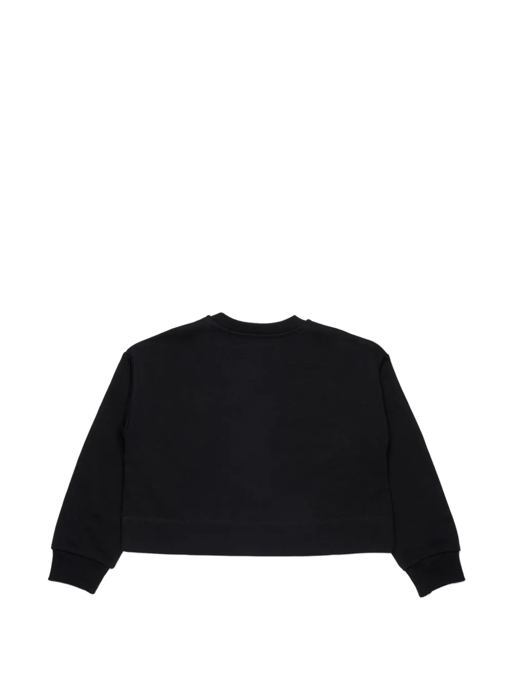 Diesel Kids Trui met logoprint Zwart