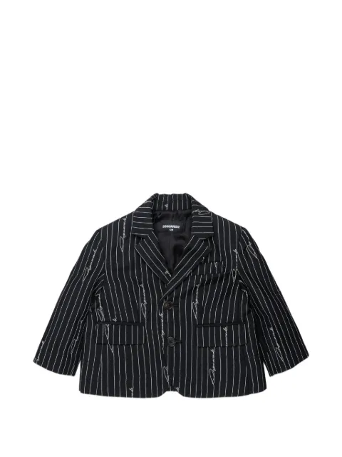 DSQUARED2 KIDS pinstripe blazer