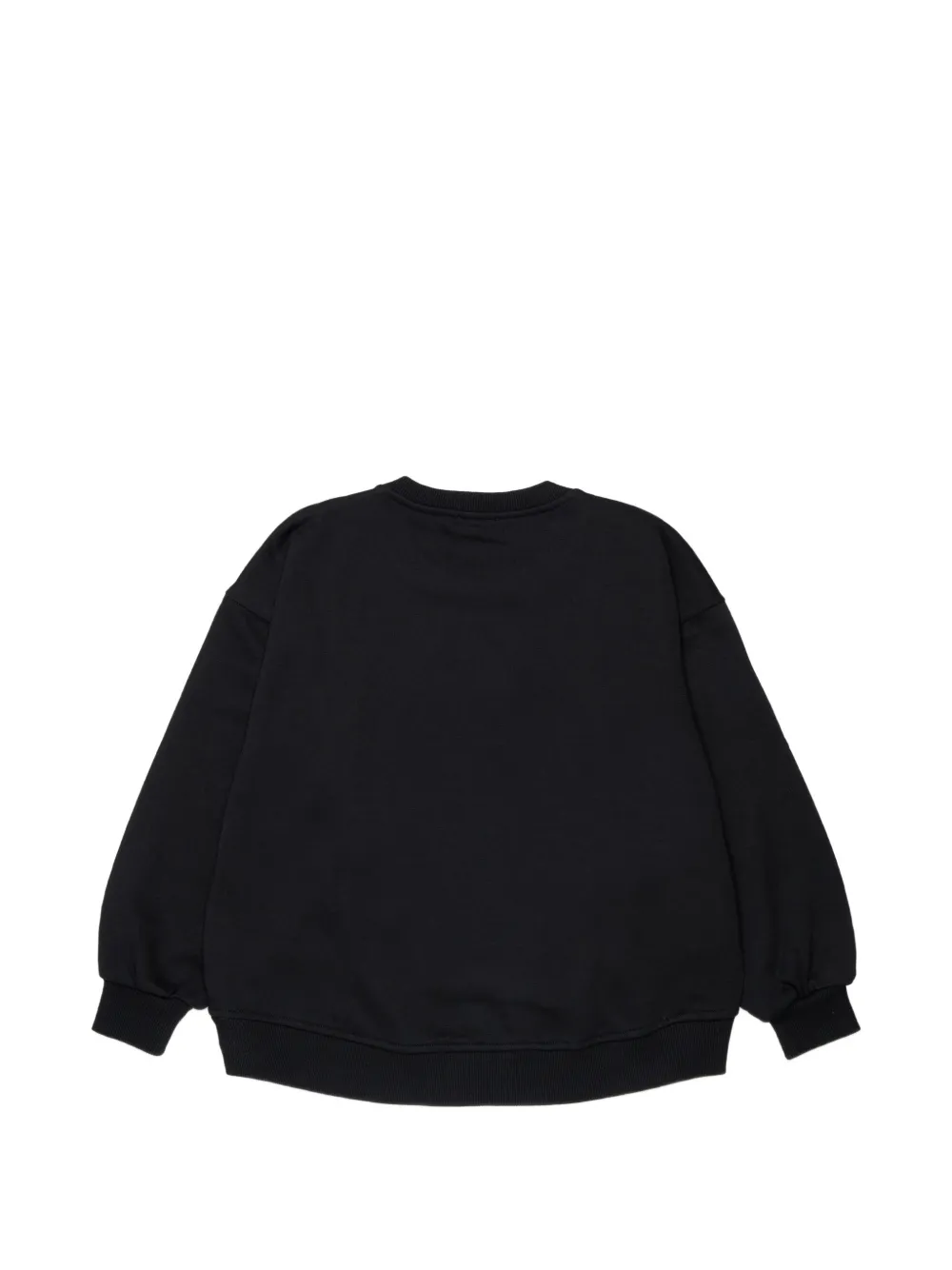 Diesel Kids Sweater met logoprint Zwart