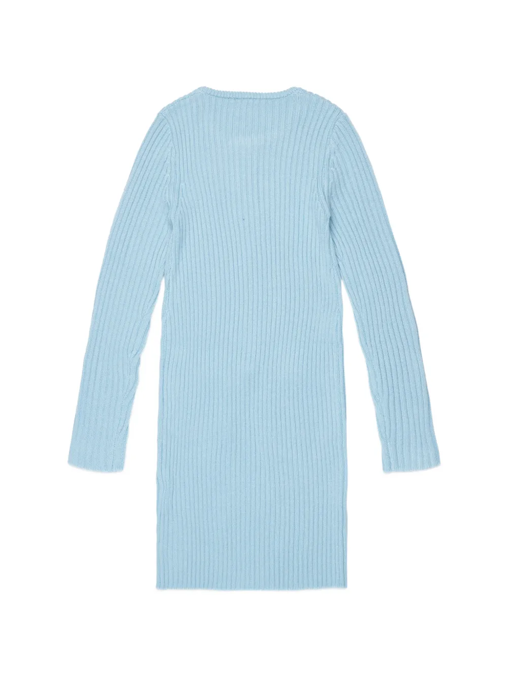 Diesel Kids Geribbelde jurk Blauw