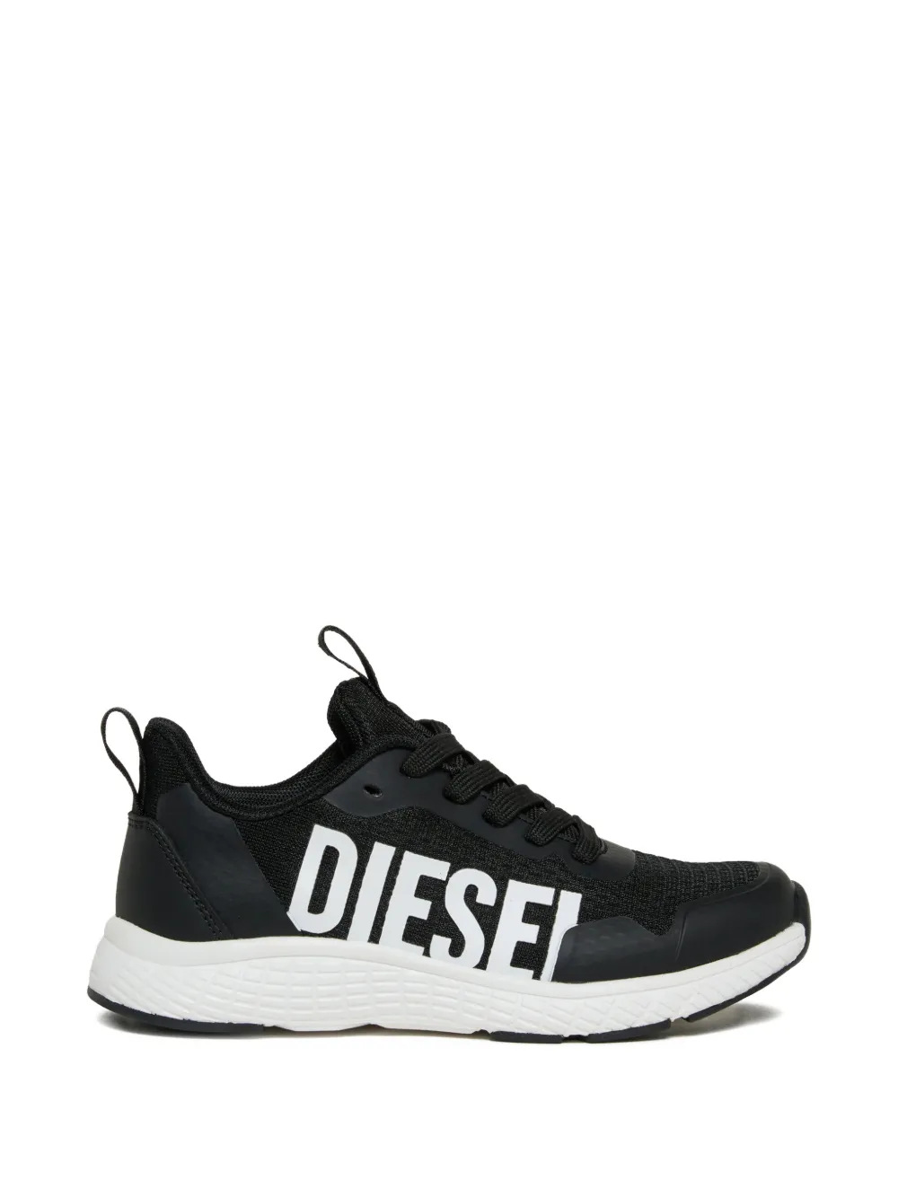 Diesel Kids Sneakers S-Runcourt con logo - Nero