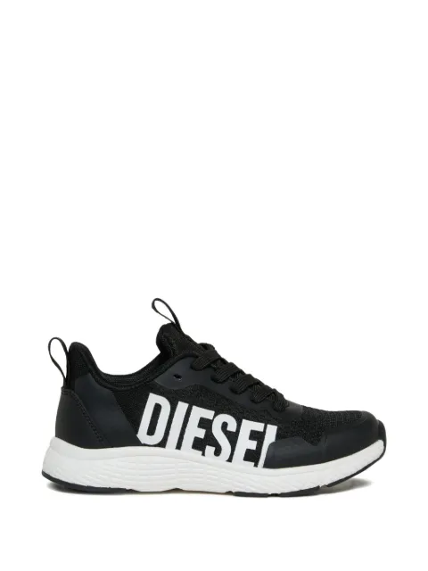 Diesel Kids S-런카웃 로고 프린트 스니커즈