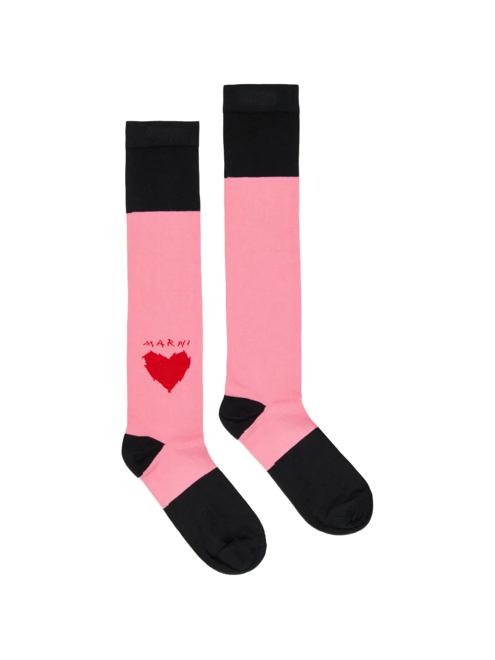 Marni Kids Calzini al ginocchio - Rosa