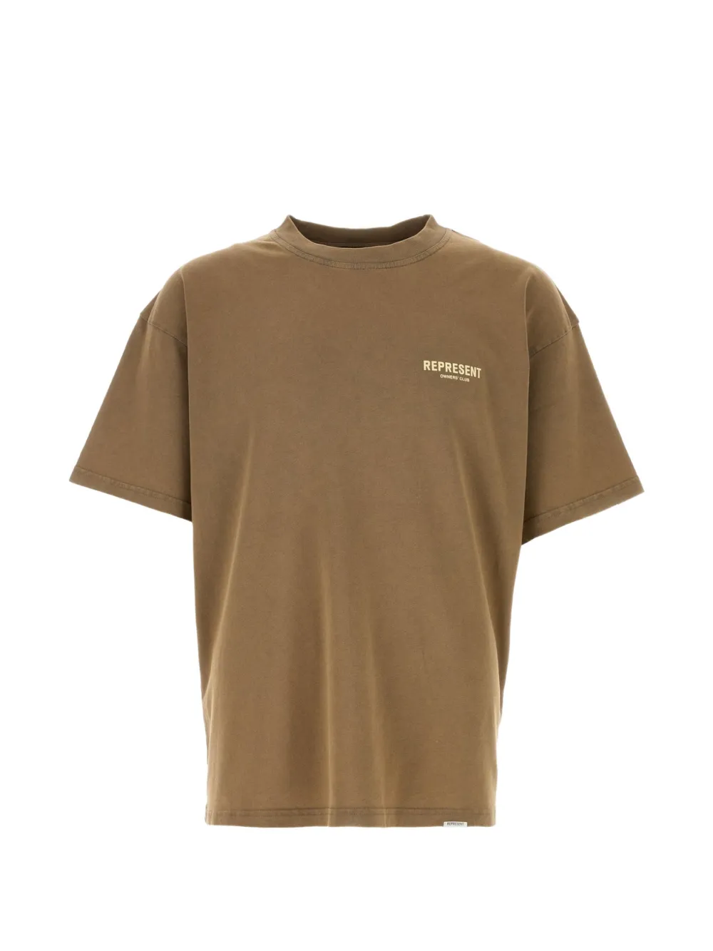 Represent Owners' Club logo-print T-shirt - Marrone