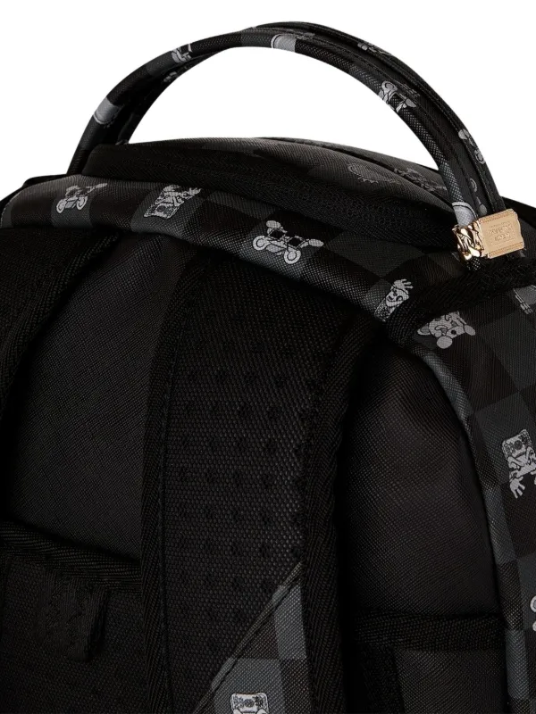 Sprayground Shark チェック バックパック | ブラック | FARFETCH JP