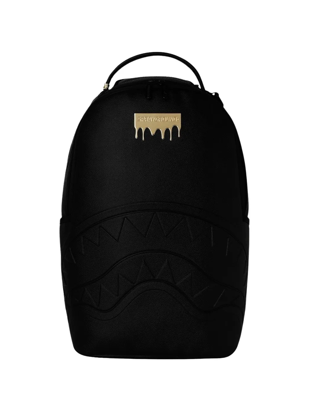 Sprayground Gold Brick Drip Backpack | Black | FARFETCH