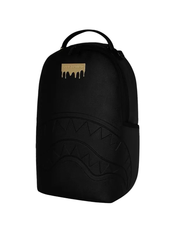 Sprayground Gold Brick Drip Backpack | Black | FARFETCH