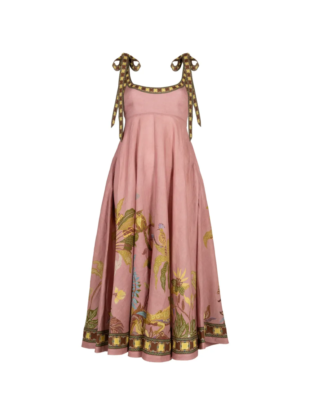 ALEMAIS Zurie midi dress - Rosa