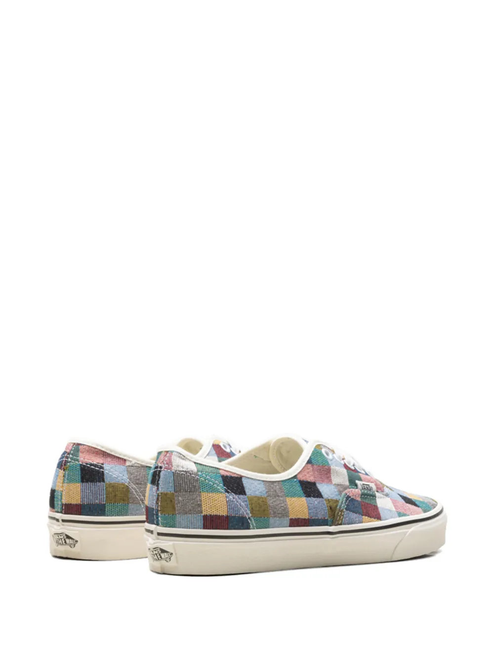 Vans Authentic Woven Checkers sneakers Blauw