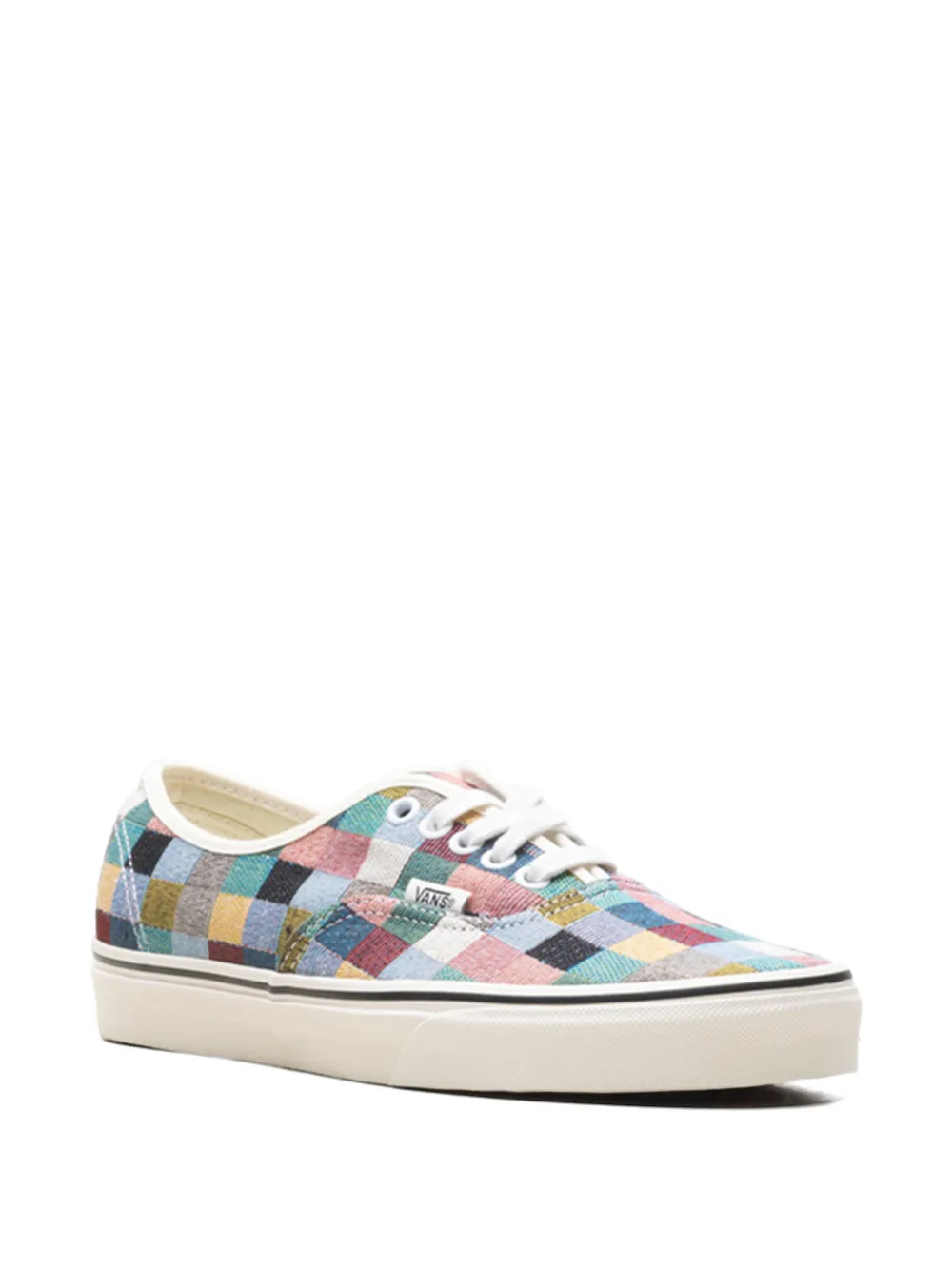 Vans Authentic Woven Checkers sneakers Blauw