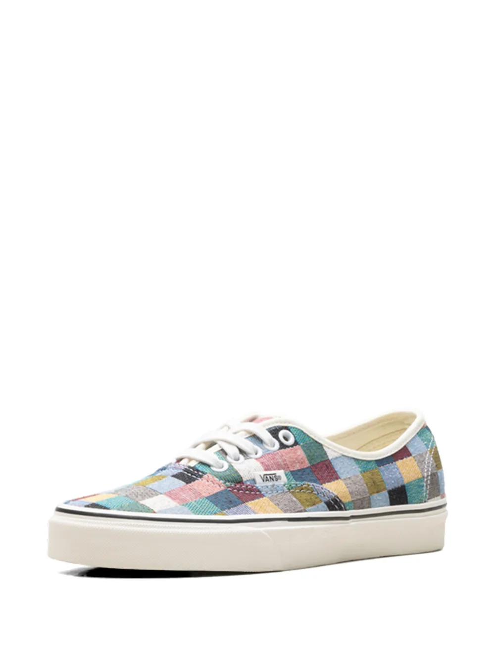 Vans Authentic Woven Checkers sneakers Blauw