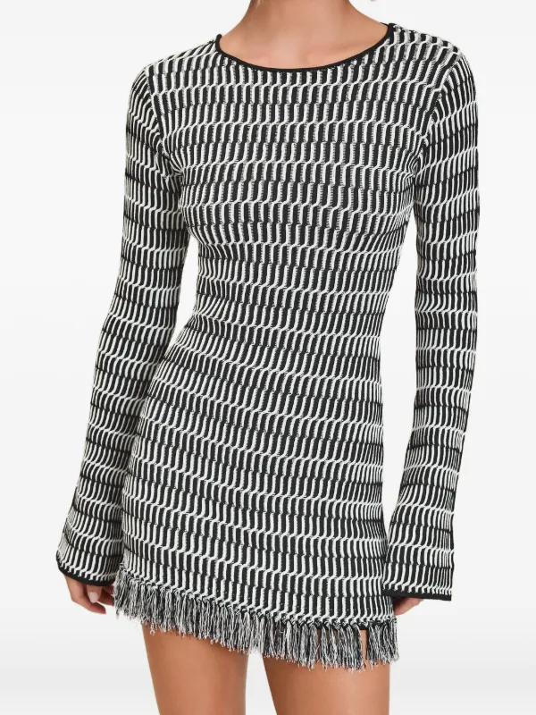 mini windsor dresses Windsor Elara Floral Sequin Lace-Up Mini Dress