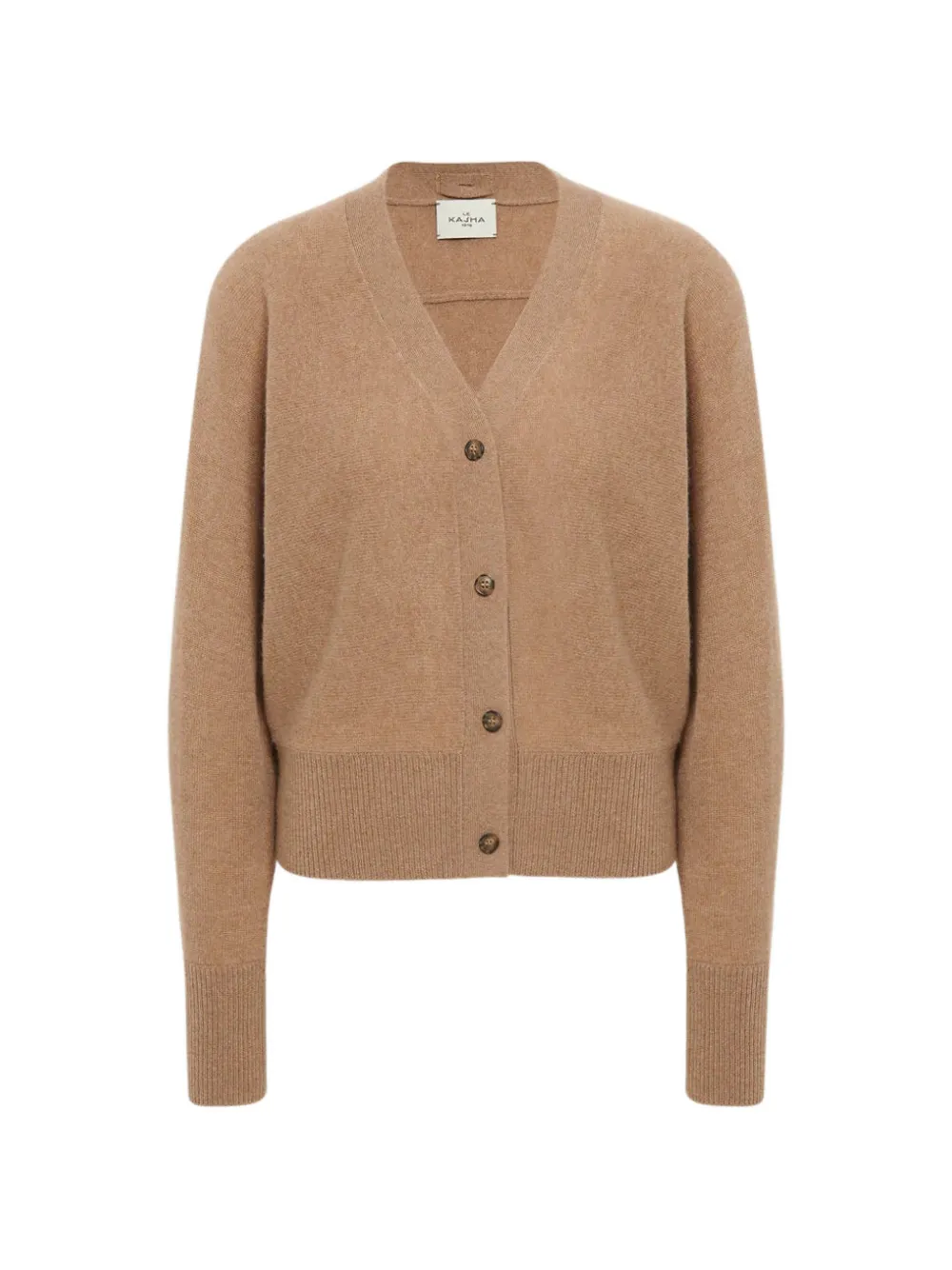 Le Kasha V-neck button-up cardigan - Brown