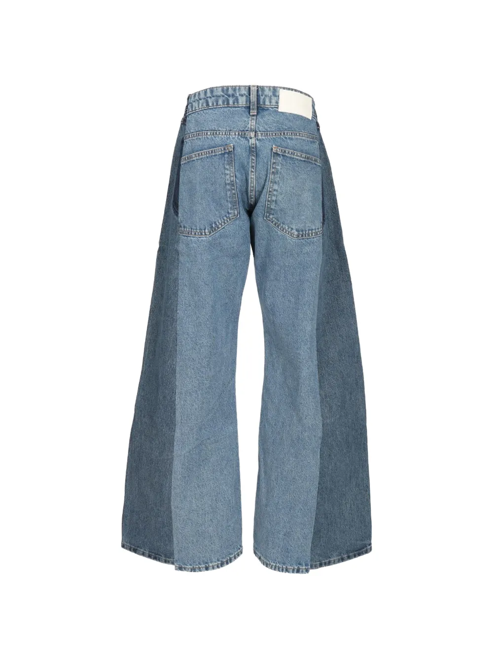  E.l.v. Denim Vaqueros Freya A Paneles - Azul 