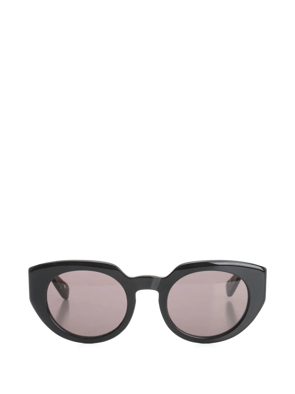 Chloé Eyewear marble-effect frame sunglasses - Nero