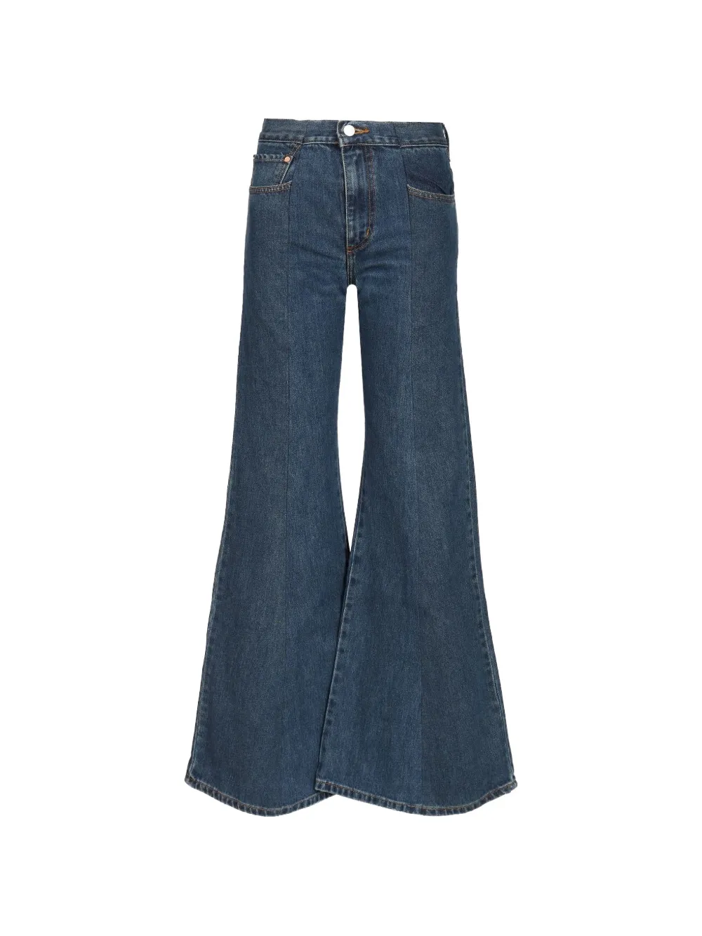 E.L.V DENIM Odette flared jeans - Blau