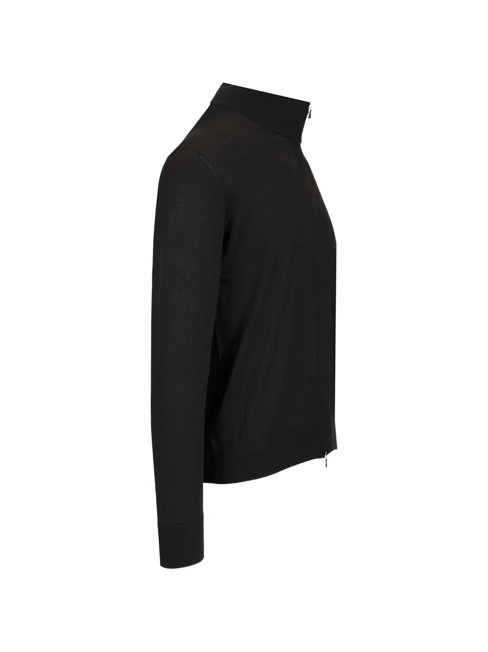 Tagliatore Vest met hoge hals Zwart