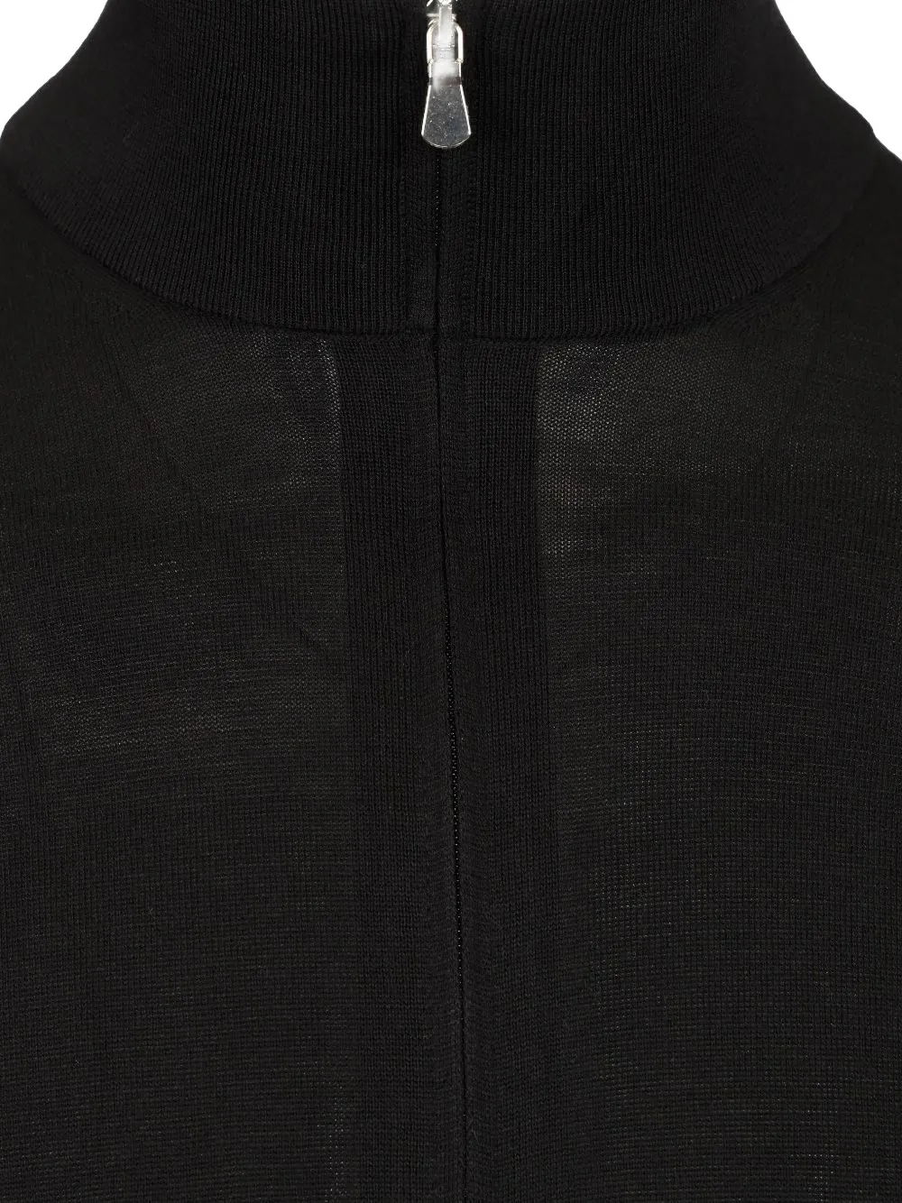 Tagliatore Vest met hoge hals Zwart