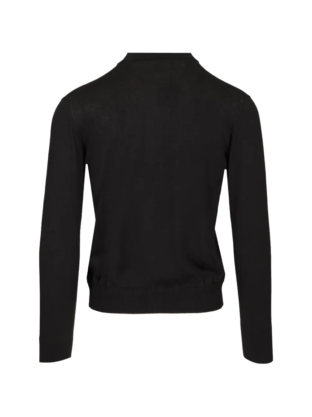Tagliatore Vest met hoge hals Zwart