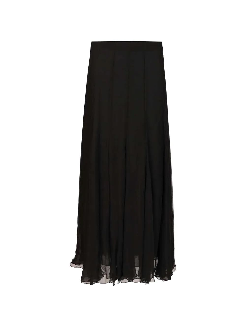 Chloé fluid maxi skirt - Nero