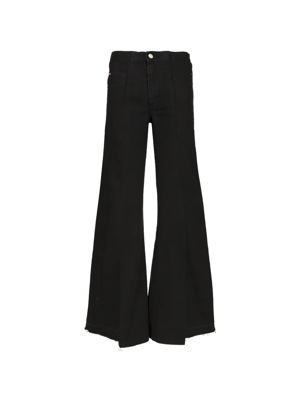 E.L.V. DENIM Odette flared jeans - Nero