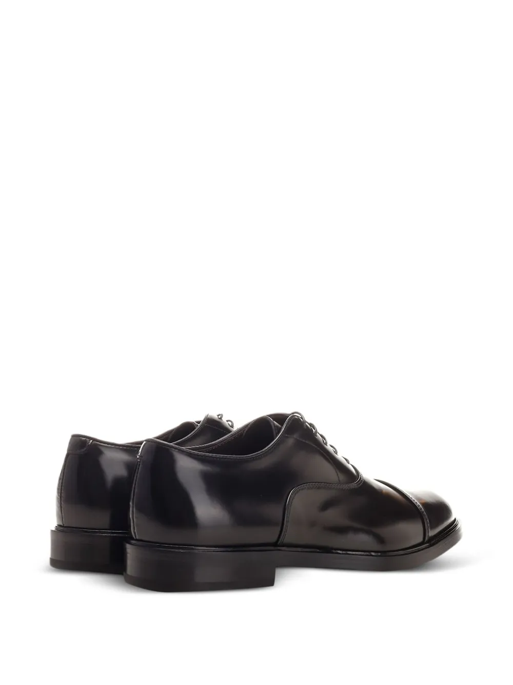 corvari cap-toe oxford shoes Zwart