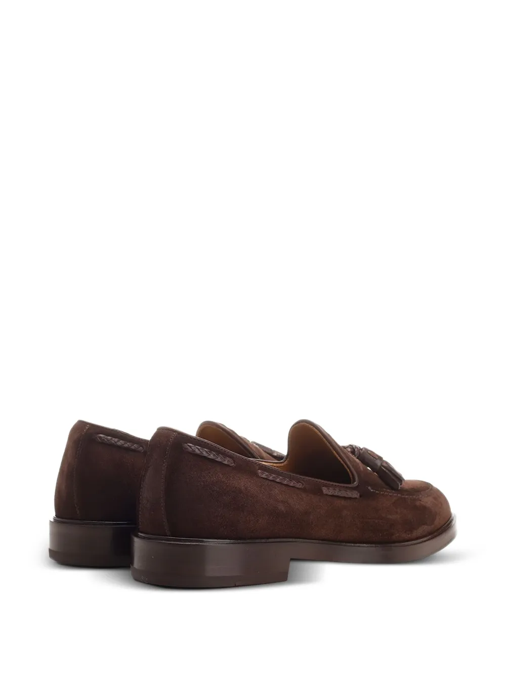 corvari tassel-detail suede loafers Bruin