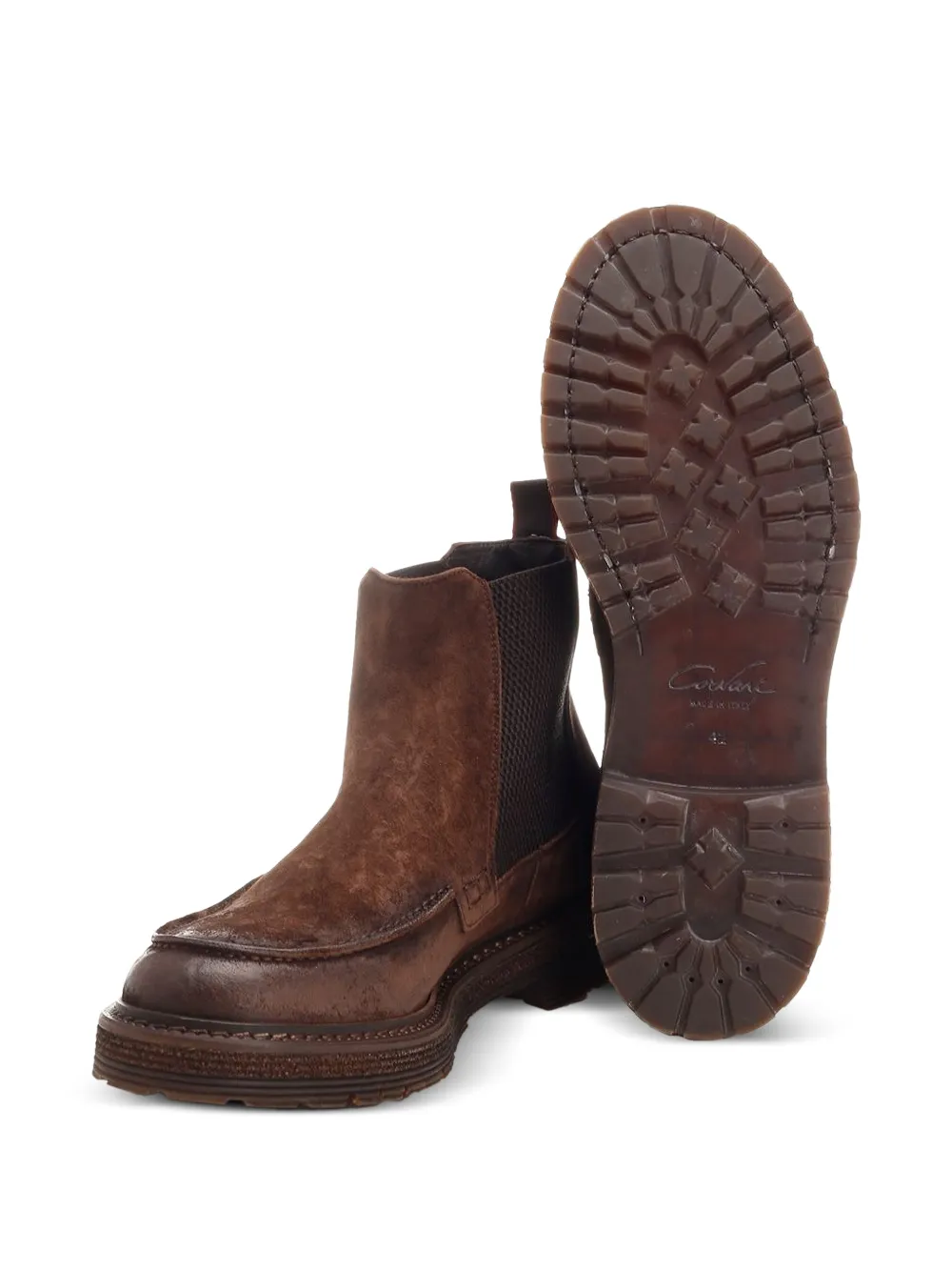 corvari leather Chelsea boots Bruin