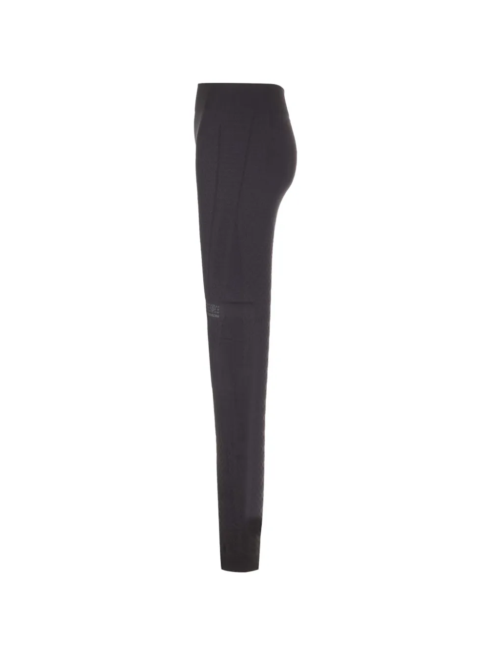 MM6 Maison Margiela Naadloze stretch-jersey broek Zwart