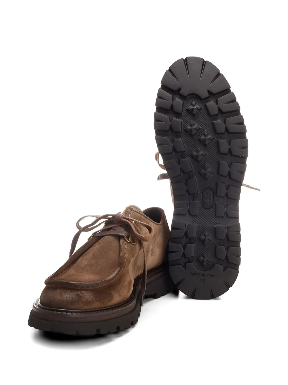 corvari suede lace-up derby shoes Bruin