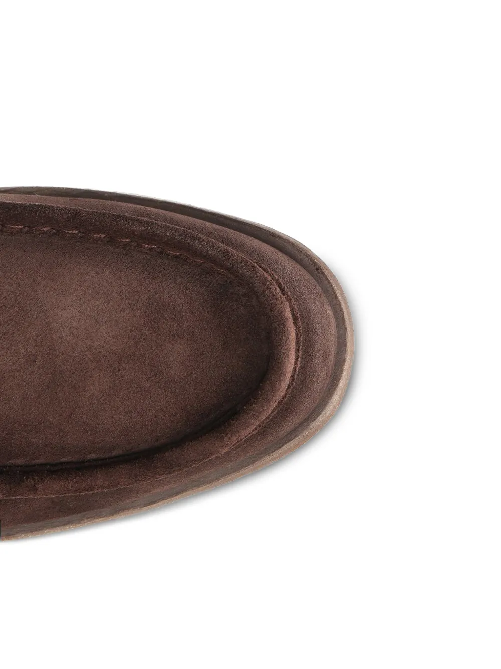 corvari suede slip-on loafers Bruin