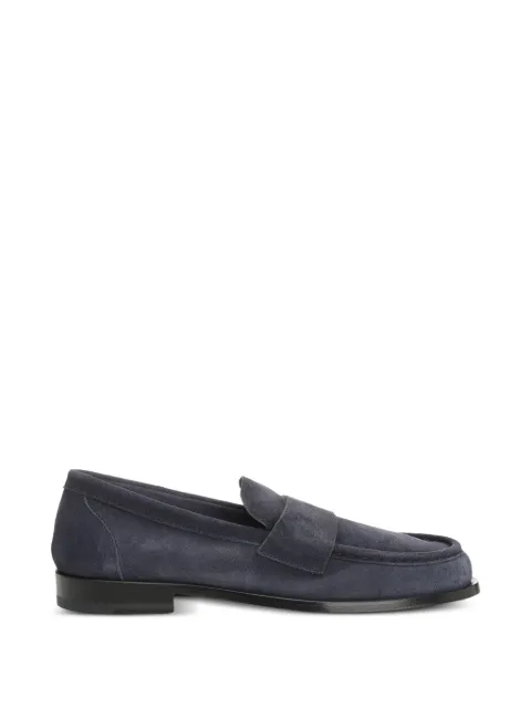 corvari suede loafers