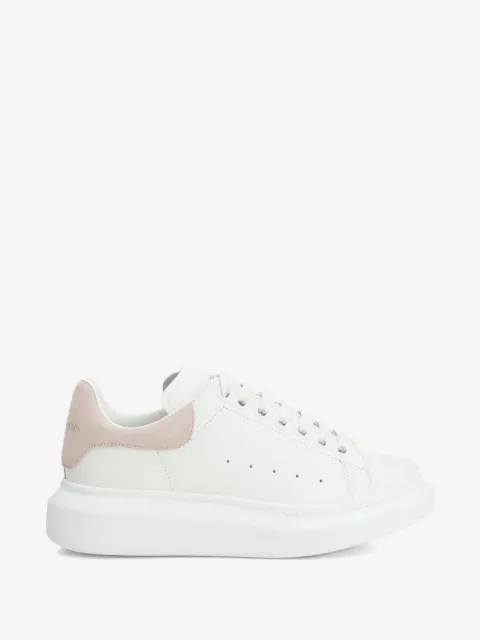 Alexander McQueen Oversized suede-trim sneakers