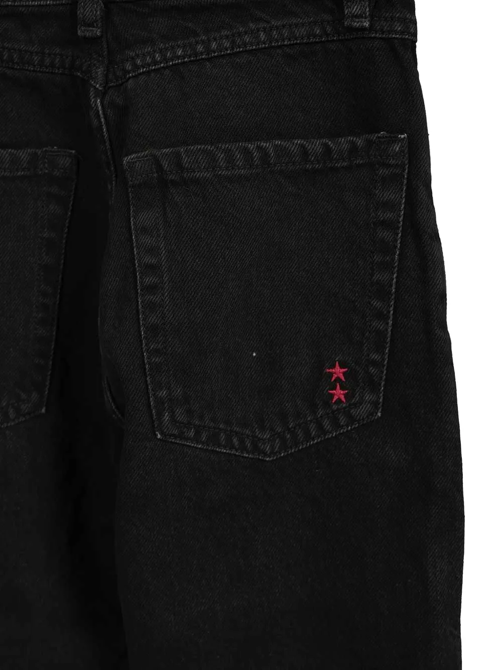 ICON DENIM Rory straight jeans Zwart