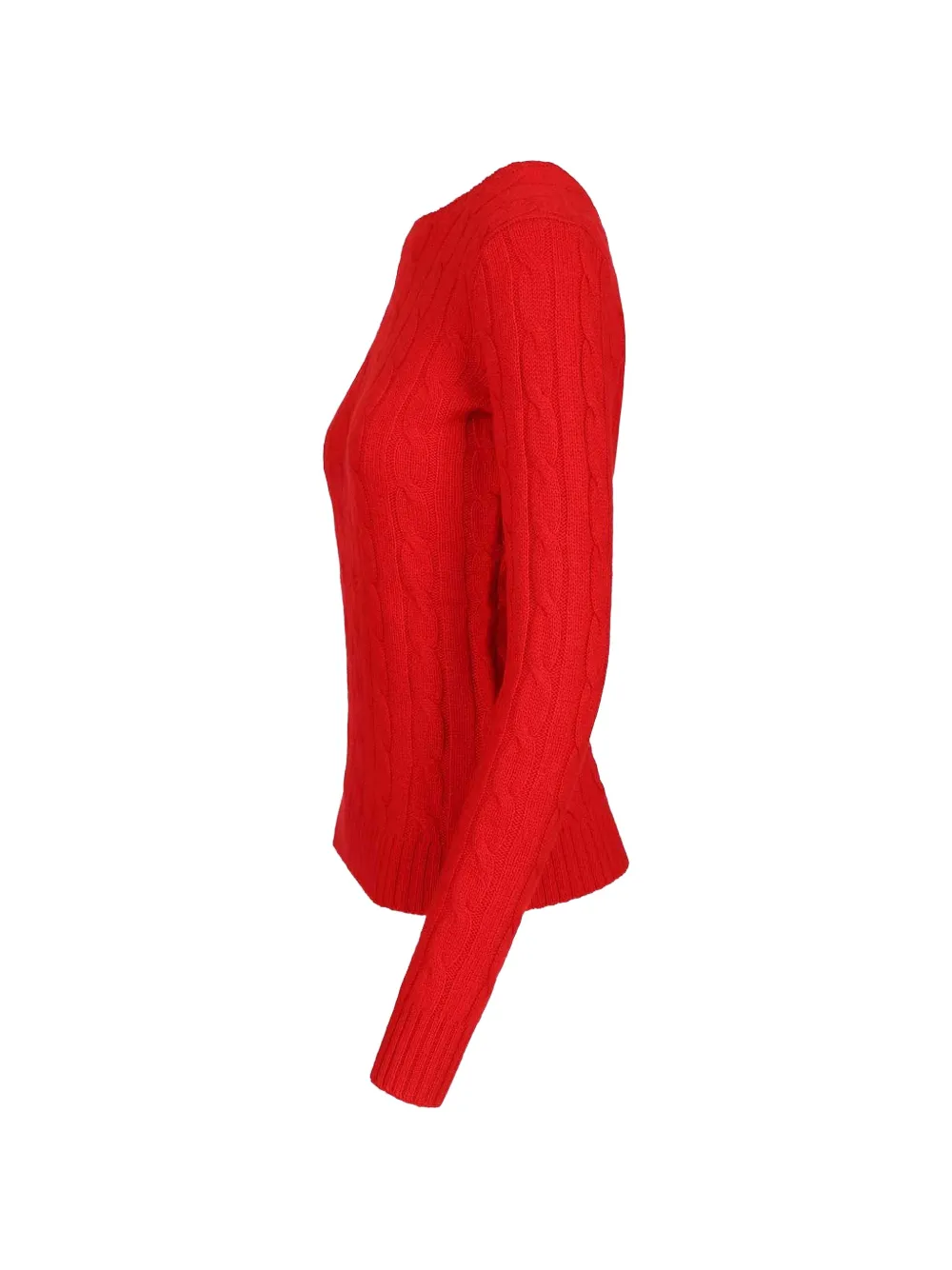 Polo Ralph Lauren Cable-knit Cashmere Sweater In Red