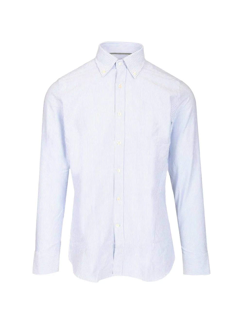 Al Duca D’Aosta 1902 striped button-down shirt - Blau