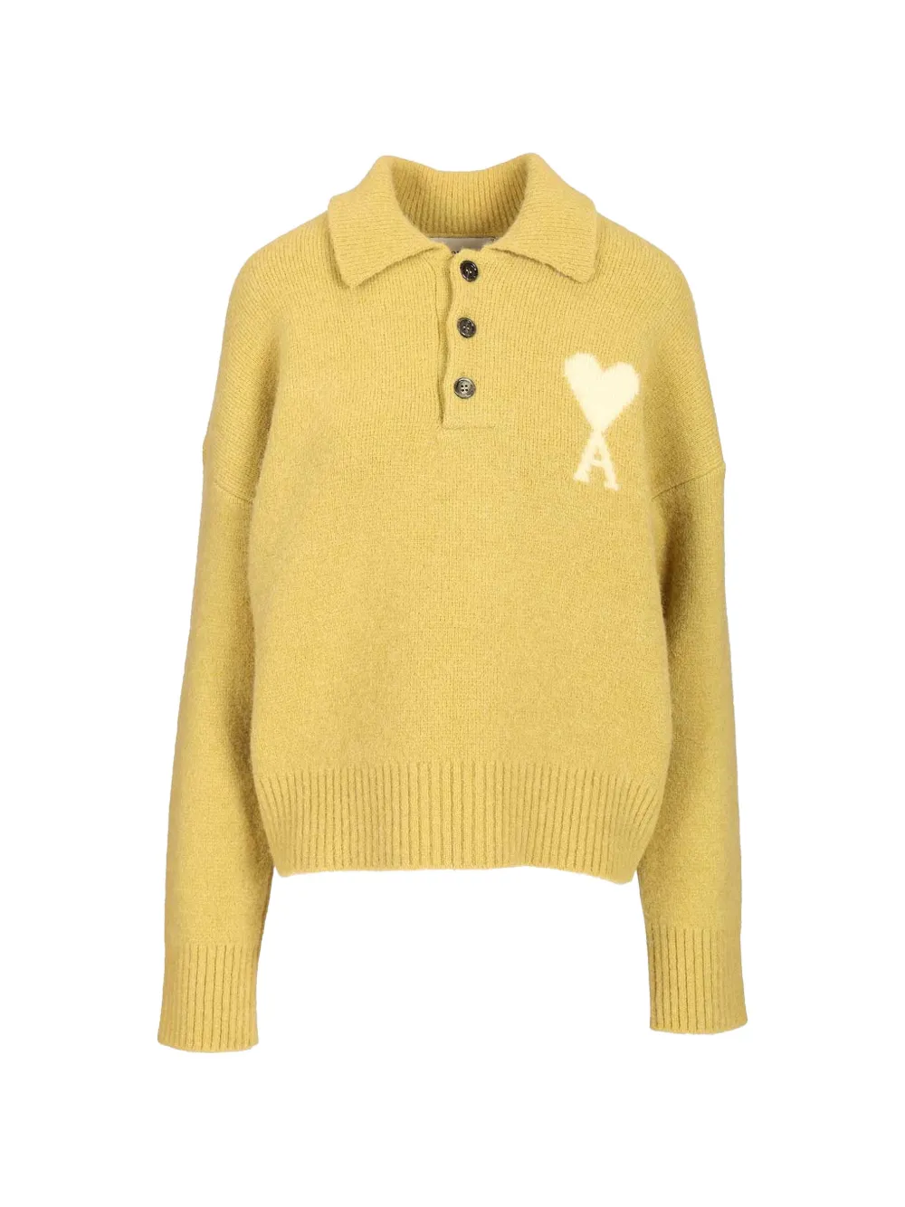 AMI Paris Ami de Coeur sweater - Yellow