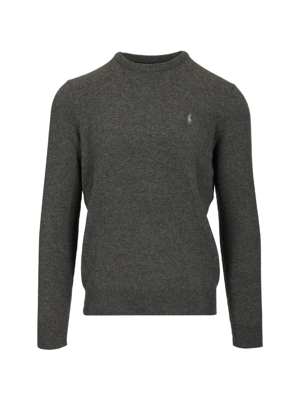 Polo Ralph Lauren embroidered wool sweater - Grigio