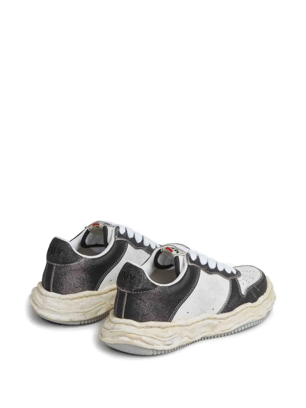 Maison MIHARA YASUHIRO Wayne OG irregular-sole sneakers Zwart