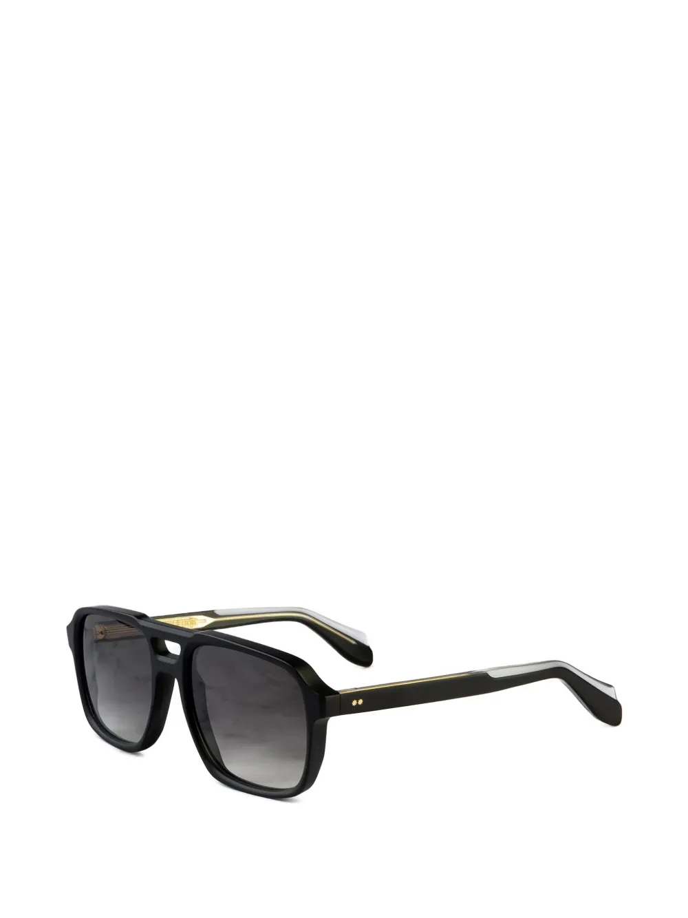 Cutler & Gross 1394 bril met piloten montuur Zwart