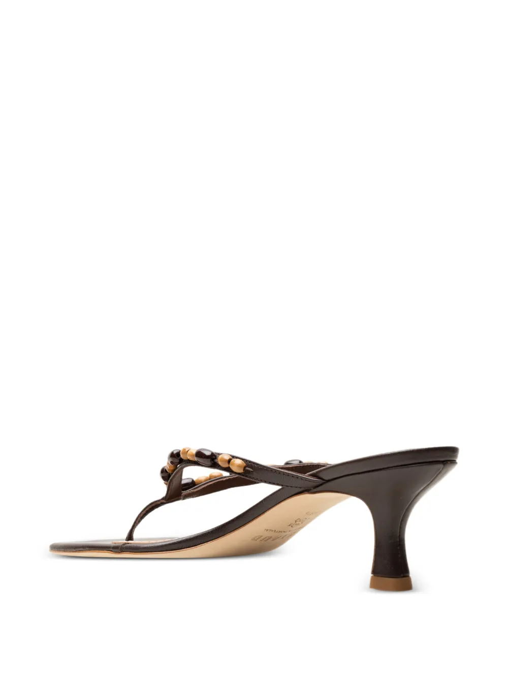 STAUD Freja heeled sandals Bruin