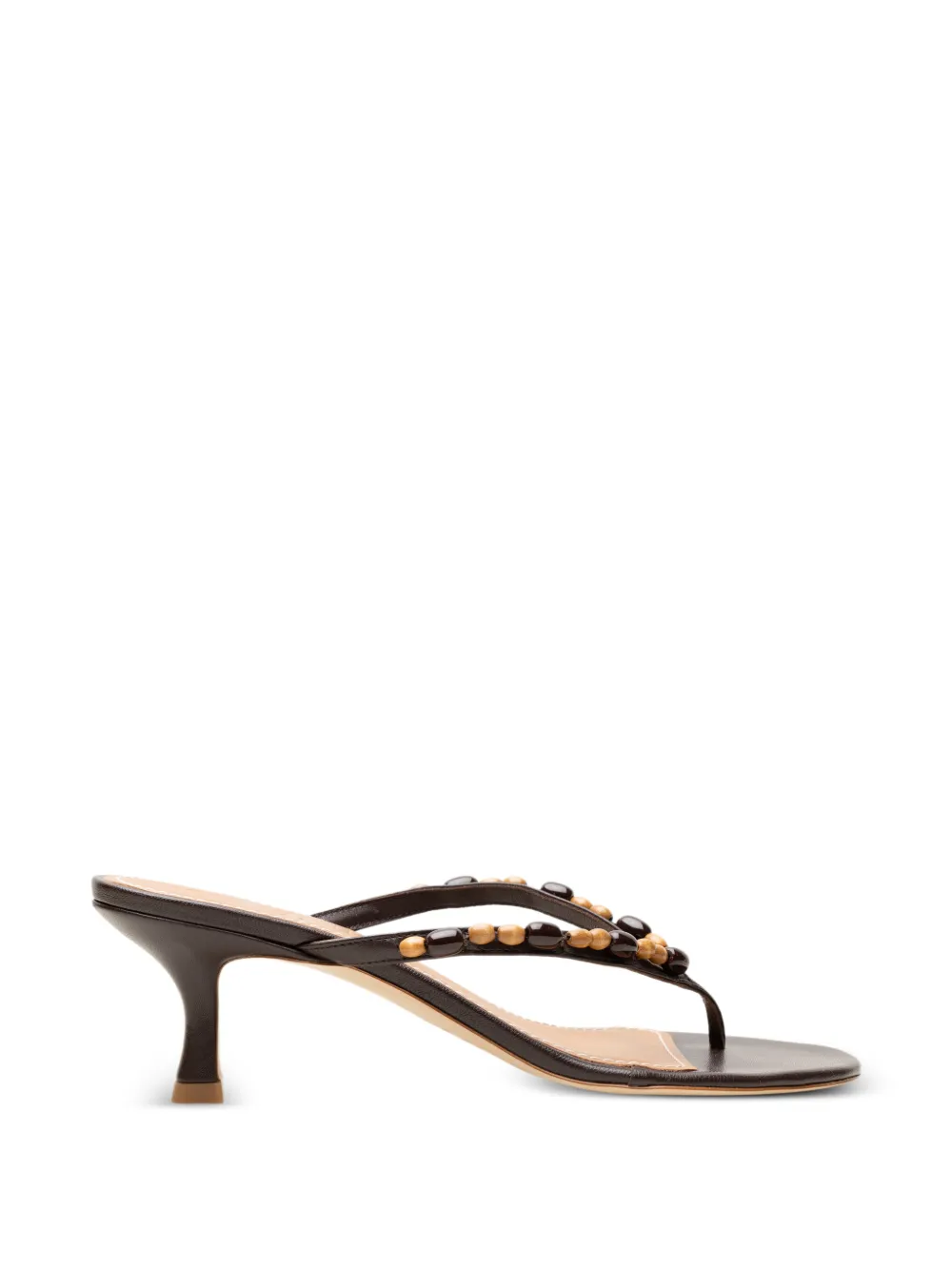 STAUD Freja heeled sandals Bruin